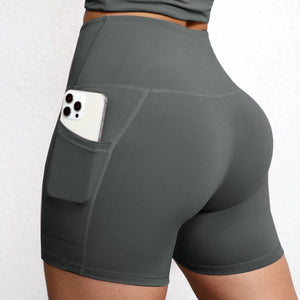 Promoção! Pague 1 Leve 2! Kit com 2 Bermudas Leggings com Bolso, Cintura Alta e Empina Bumbum!
