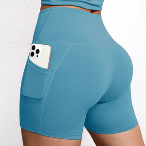 Promoção! Pague 1 Leve 2! Kit com 2 Bermudas Leggings com Bolso, Cintura Alta e Empina Bumbum!