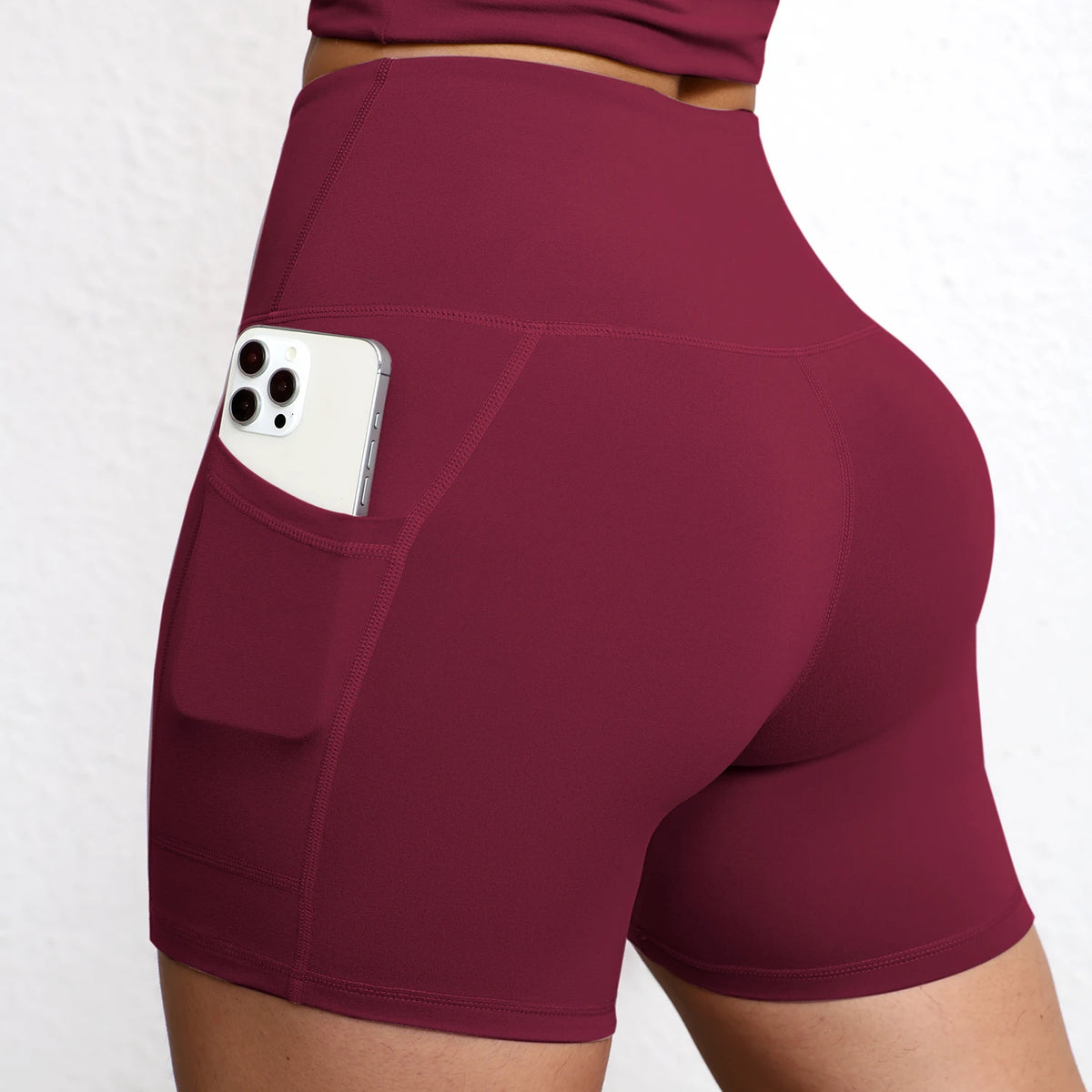 Promoção! Pague 1 Leve 2! Kit com 2 Bermudas Leggings com Bolso, Cintura Alta e Empina Bumbum!