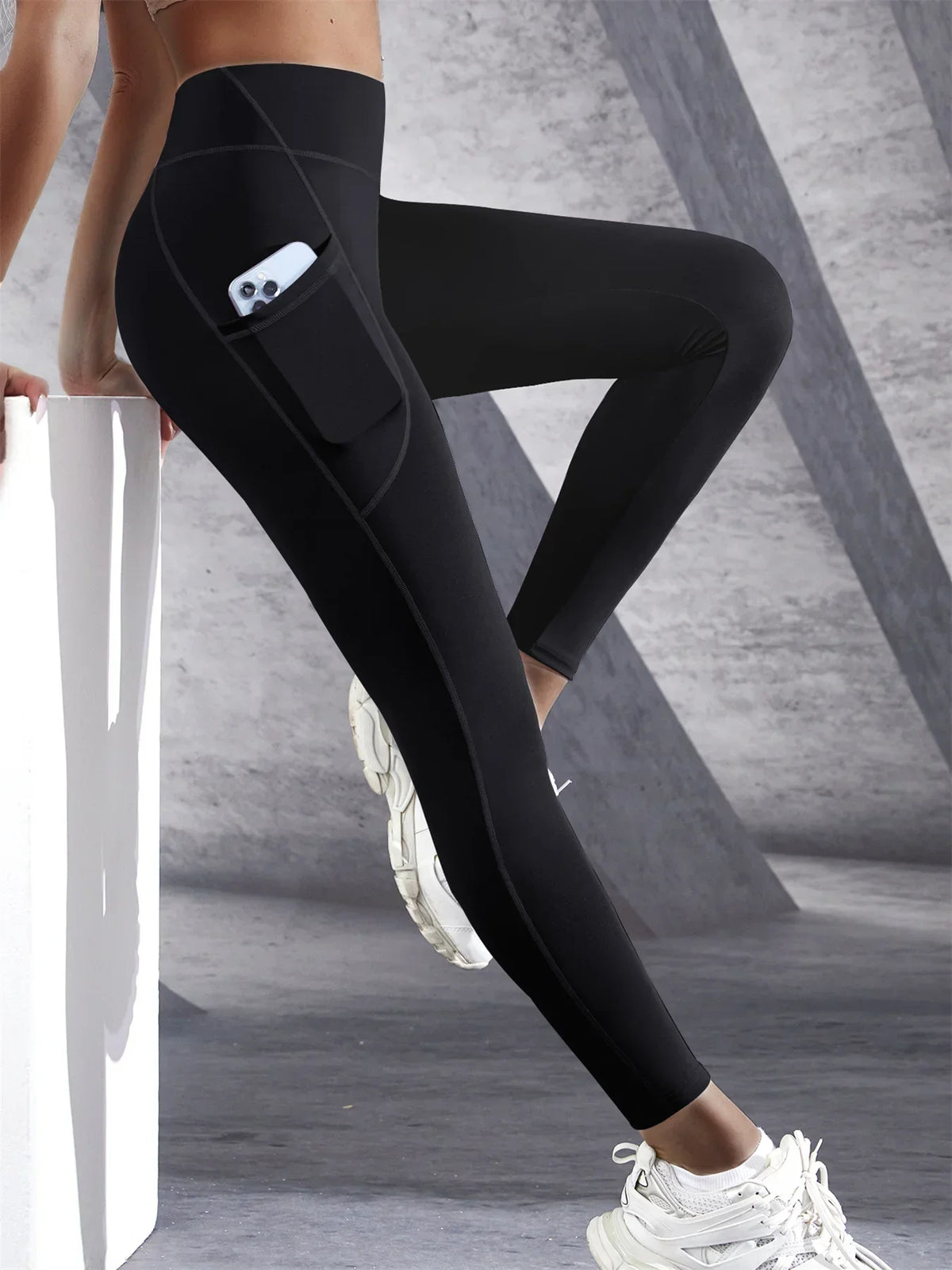 50%de Desconto!! Leggings de Compressão com Cintura Alta, Empina Bumbum